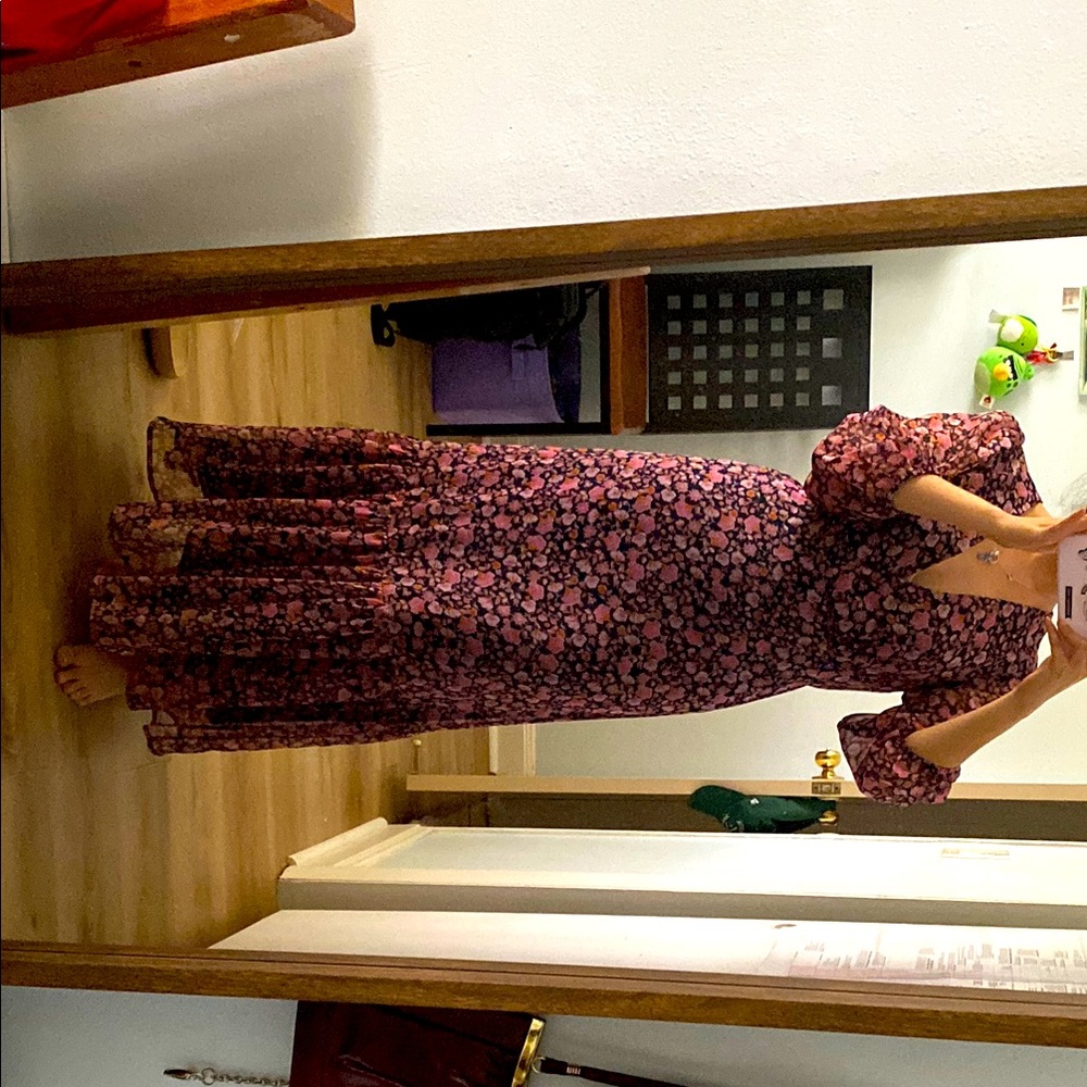 Floral Long Sleeve Dress